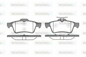 Тормозные колодки зад. C-MAX/VECTRA/LAGUNA/LEON /IBIZA/C30/C70/V40 1.6-2.8 04-