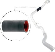 Патрубок інтеркулера Dacia Logan/Sandero 1.5dCi 10- (короткий)