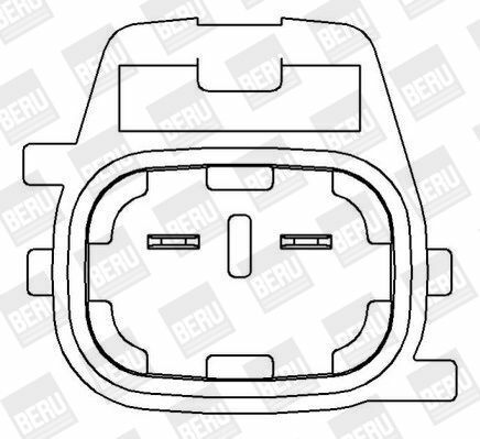 Катушка зажигания CHEROKEE (XJ) 2.5 и 4x4 84-01, WRANGLER II (TJ) 2.5 96-07 JEEP