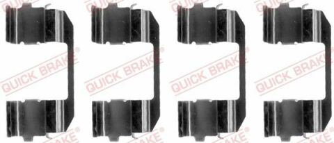 Тормозные аксессуары (Монтажный комп-кт колодки)