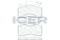 Колодки тормозные (передние) Citroen C8 02-/Peugeot 208 12-/ 3008 09-17/ 607/807 02- (с датчиками), фото 6 - интернет-магазин Auto-Mechanic