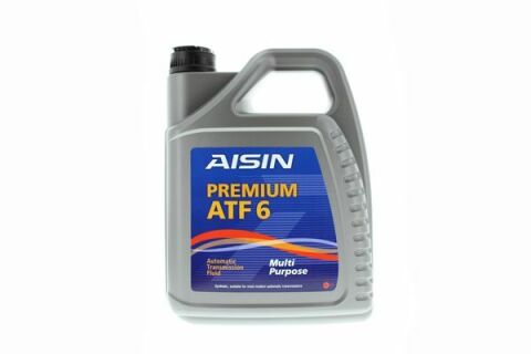 Трансмісійна олива Aisin Premium ATF 6, 5 літрів