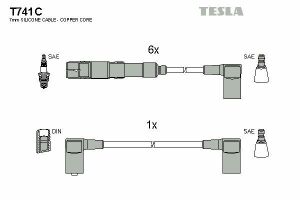 Кабель запалювання к-кт TESLA Mersedes 85- 2,6