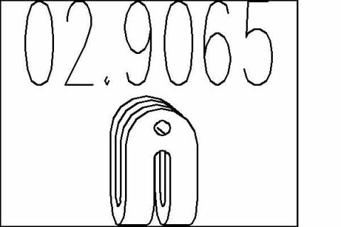 Монтажне  кільце  вихлопної  системи  (D  (внутр.)  -  45,5  мм;  D  (наружн.)  -  59  мм;  Висота  -  13  мм)