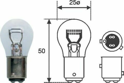 MAGNETI MARELLI  P21/4W 12V21/4W Автолампа