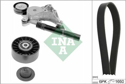 Комплект ремня генератора Audi A3/Skoda Octavia I/VW Golf IV 1.9D 96-10 (6PK1660)