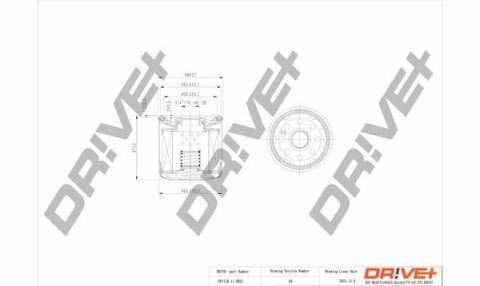 DP1110.11.0021 Drive+ - Фільтр оливи