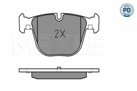 Колодки гальмівні (задні) BMW 5 (F07)/ 7 (F01-F04) 08- (Teves)