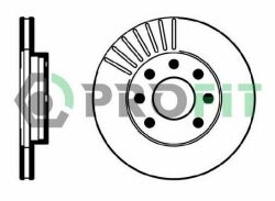 Диск тормозной (передний) Opel Astra F/Kadett E 91- (236x20)