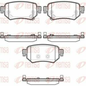 Тормозные колодки задние MAZDA 6 (GJ) 12/12-