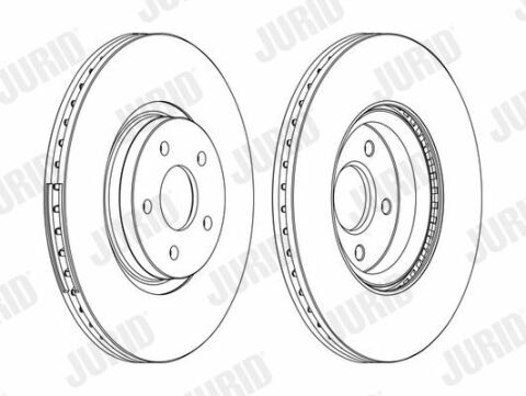 VOLVO диск тормозной передн.&amp;amp;quot;17&amp;amp;quot; C70, S40 II, V50 04-