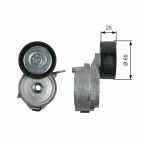 Натяжной ролик, поликлиновый ремень