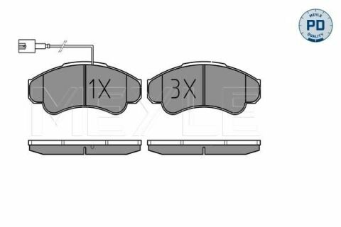 Колодки гальмівні (передні) Citroen Jumper/Fiat Ducato/Peugeot Boxer 02- R16 Колодки гальмівні (передні) Citroen Jumper/Fiat Ducato/Peugeot Boxer 02- R16