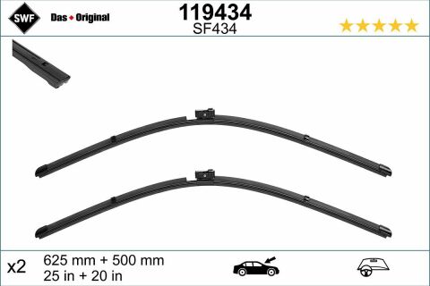 Щітки склоочисника (625/500mm) Audi A6/A8/Q7/Q8 15-