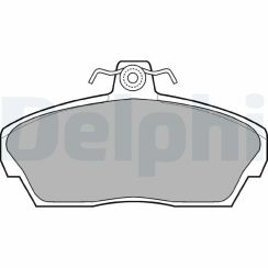 Колодки гальмівні передні Concerto 1.5 16V 90-,Civic VI,VII,Rover 200,400,45,800 HONDA Колодки гальмівні передні Concerto 1.5 16V 90-,Civic VI,VII,Rover 200,400,45,800 HONDA