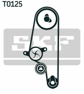 SKF К-кт ГРМ (помпа+ремінь+ролик натягу) VW SEAT SKODA