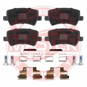 Комплект гальмівних накладок, дискове гальмо