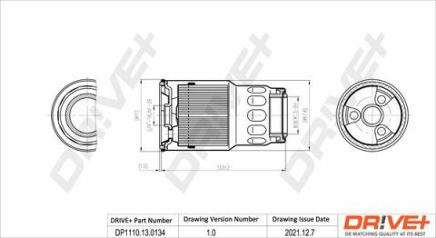 DP1110.13.0134 Drive+ Фільтр палива