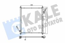 Радіатор кондиціонера HONDA Jazz II 02- Радіатор кондиціонера HONDA Jazz II 02-