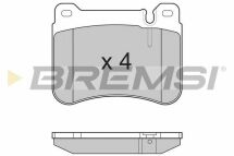 Гальмівні колодки пер. MB W203 00-07 (brembo)