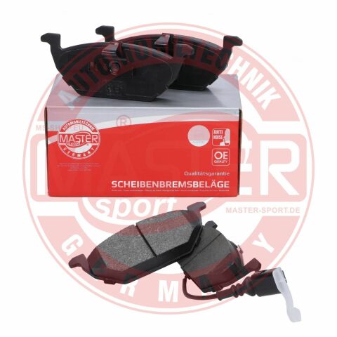 Комплект гальмівних накладок, дискове гальмо Комплект гальмівних накладок, дискове гальмо