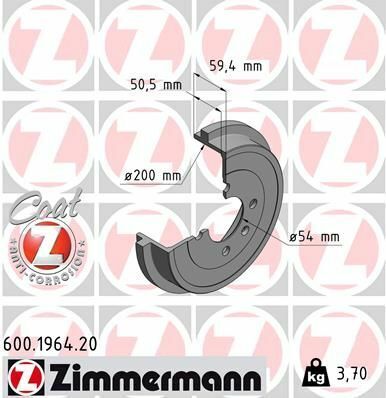 Барабан тормозной (задний) Seat Cordoba/VW Polo 1.0-1.9D 93-05 (100x50,5)