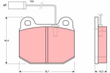 Тормозные колодки Тормозные колодки