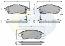 Гальмівні колодки дискові Honda CR-V 06->