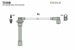 Кабель запалювання к-кт TESLA Honda Civic IV D16Z6 D16Z7