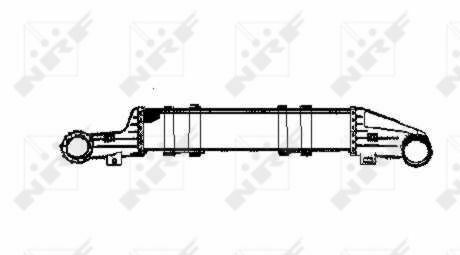 Радіатор інтеркулера MB E-class (W210) 2.7/3.2D 99-03