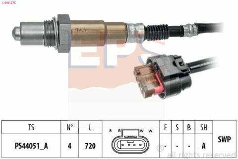 FORD Лямбда-зонд C-MAX 1.5 15-, KUGA 1.5 16-