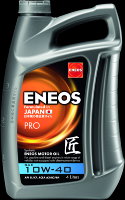 Моторна олива ENEOS PRO 10W-40, 4 літри Моторна олива ENEOS PRO 10W-40, 4 літри