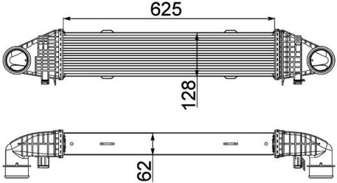 Интеркуллер MB C-CL. (W204)