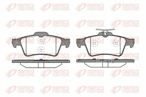 Тормозные колодки задн. OPEL Vectra C NISSAN Primera 01- RENAULT Espase, Vel Satis 02-