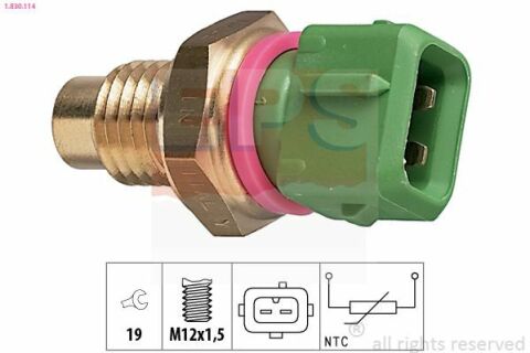 EPS CITROEN Датчик температури води AX1.1-1.4 91-