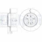 Диск тормозной задний лакиров.! Range Rover Sport 09- LANDROVER