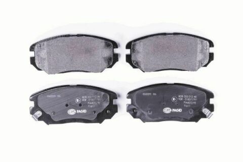 Гальмівні колодки пер. Hyundai Tucson 04-10 (mando) (131,5x60,2x17,5) Гальмівні колодки пер. Hyundai Tucson 04-10 (mando) (131,5x60,2x17,5)