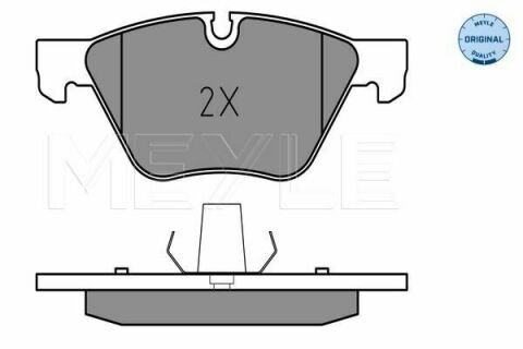 Колодки тормозные (передние) BMW 5 (E60/E61) 03-10