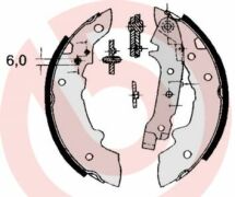 Гальмівні колодки барабанні