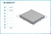 Фильтр, воздух во внутренном пространстве