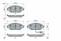 Комплект передних тормозных колодок Golf VII, Passat 10-, SKODA Octavia 12- (с датч.) VW, фото 7 - интернет-магазин Auto-Mechanic