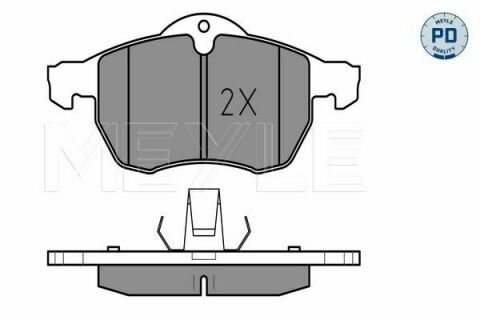 Колодки гальмівні (передні) Opel Astra G 98-09 (Ate)