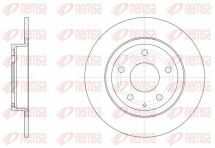 Диск гальмівній задні 6 12-