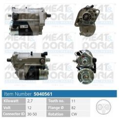 Стартер hilux vii 2.5 d 4wd (kun25) 05-15 Стартер hilux vii 2.5 d 4wd (kun25) 05-15