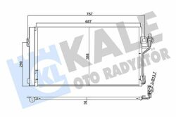Радиатор кондиционера Mercedes-Benz Vito 2007– Радиатор кондиционера Mercedes-Benz Vito 2007–
