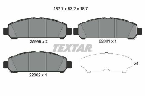 Колодки тормозные (передние) Toyota Venza 2.7/3.5 08-16 (Advics)