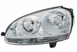 Фара основная галогенная правая с мотором, без ламп H7/H7 PY21W W5W Volkswagen Golf V, Jetta III 2004– Фара основная галогенная правая с мотором, без ламп H7/H7 PY21W W5W Volkswagen Golf V, Jetta III 2004–