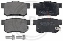 Тормозные колодки зад. Civic 98-/Accord 90-03 (Akebono) (47,8x88,9x14,5)