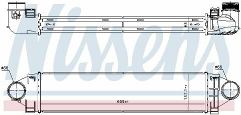 Интеркулер FORD GALAXY III (CA1) (06-) 2.2 TDCI