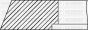Комплект поршневих кілець Scudo 1.6i -00 (86.8/0.4) (1.5/1.75/3), фото 2 - інтерент-магазин Auto-Mechanic
